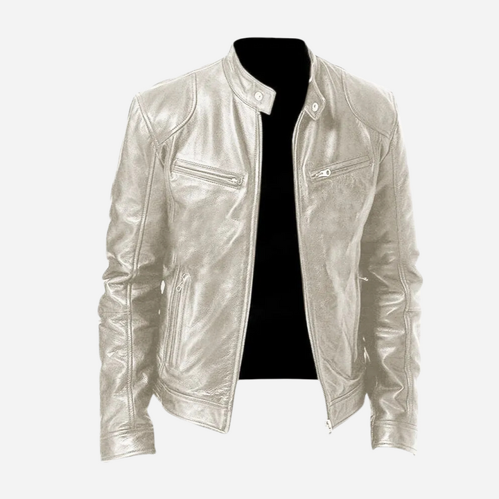 Variant image for Rocco Men’s Leather Jacket – High-Quality Leather, Stylish & Versatile-22