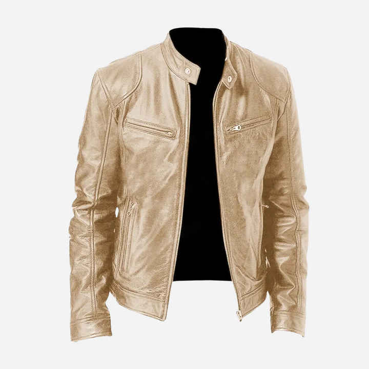 Variant image for Rocco Men’s Leather Jacket – High-Quality Leather, Stylish & Versatile-36