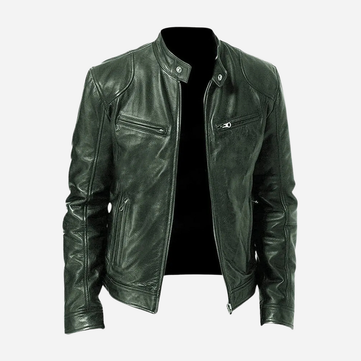 Variant image for Rocco Men’s Leather Jacket – High-Quality Leather, Stylish & Versatile-43