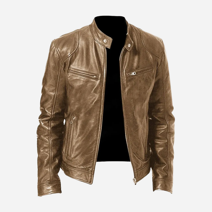 Variant image for Rocco Men’s Leather Jacket – High-Quality Leather, Stylish & Versatile-57