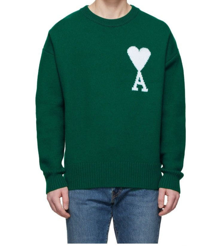 Variant image for Ami Sweater for Women – Soft Cotton Blend with Heart Design-49
