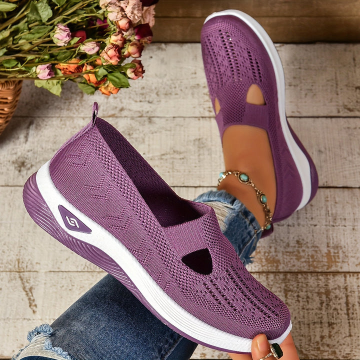 Bianca Women's Slip-On Shoes – Orthopedic Comfort, Lace-Free Design