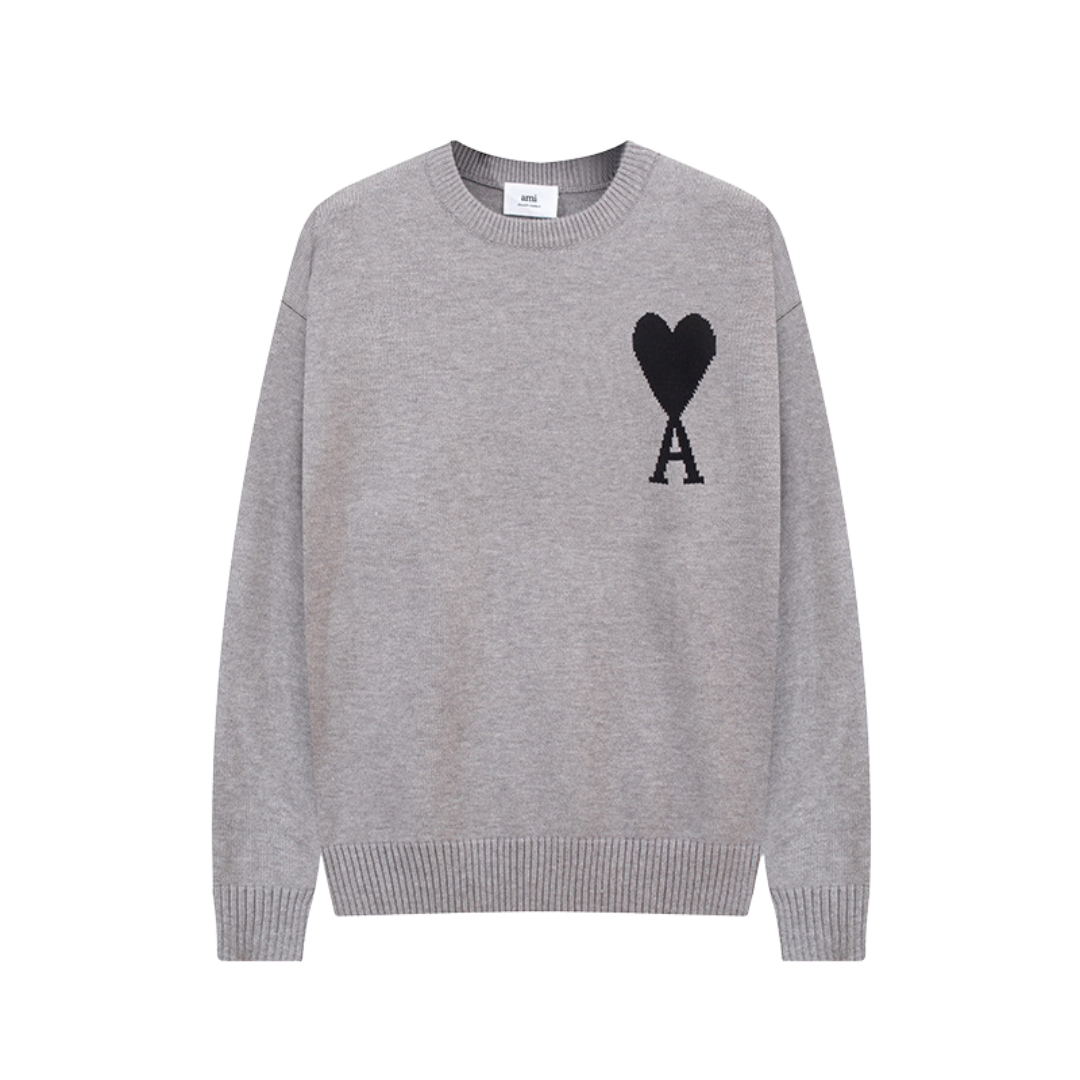 Variant image for Ami Sweater for Women – Soft Cotton Blend with Heart Design-37