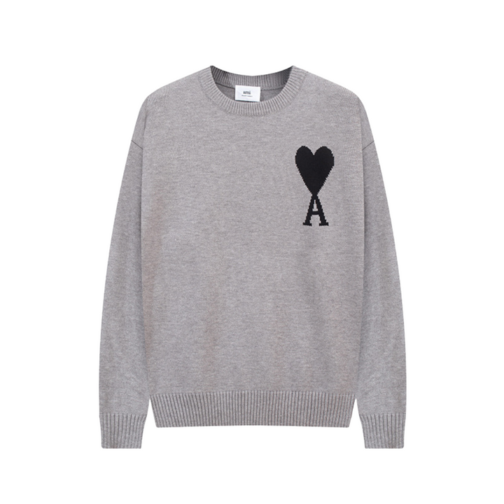 Variant image for Ami Sweater for Women – Soft Cotton Blend with Heart Design-37