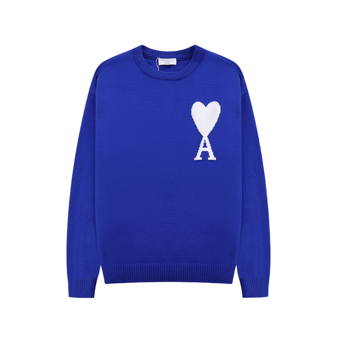 Variant image for Ami Sweater for Women – Soft Cotton Blend with Heart Design-33