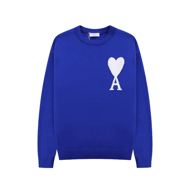 Variant image for Ami Sweater for Women – Soft Cotton Blend with Heart Design-33