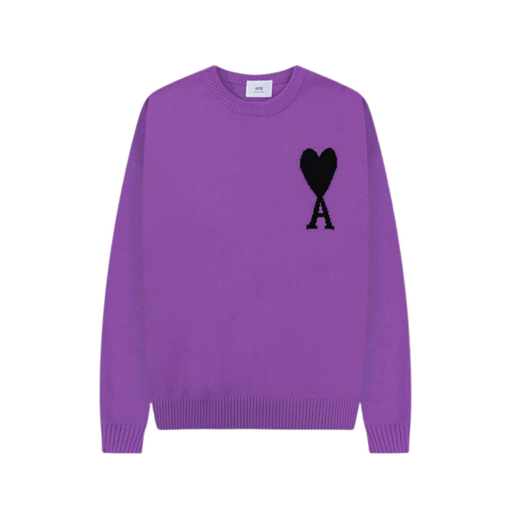 Variant image for Ami Sweater for Women – Soft Cotton Blend with Heart Design-29